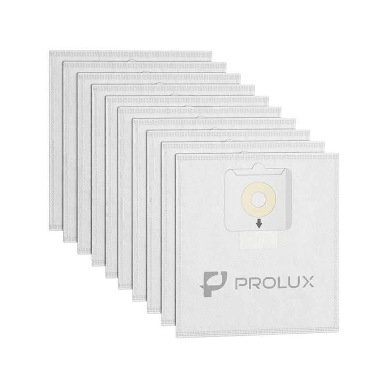 Prolux Genuine 10 Pack Bags for Prolux Tritan Vacuum Cleaner, HEPA Material, Increased Dirt Capacity - Image 1